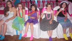 Kids playing musical chairs at a PartyMasterz event